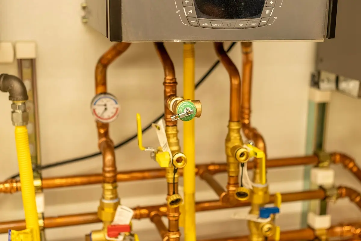 Licensed technician providing Slab Leak Repair for a homeowner in Victor